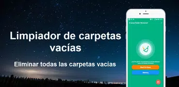 Limpiador de carpetas vacías