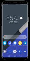 Dark Pie Theme For Huawei 포스터