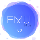 APK Blue Emui-V2 Theme for Huawei