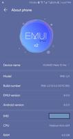 Blue Emui-V2 Theme for Huawei capture d'écran 3