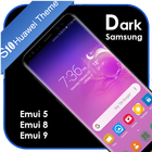 UX S10 Dark Theme - Emui Themes آئیکن