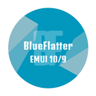 BlueFlatter EMUI 10/9.1/9 Them icône