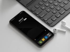 Black OS syot layar 2