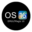 OS 16 Dark EMUI/Magic UI Theme أيقونة