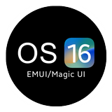 OS 16 Dark EMUI/Magic UI Theme ikona
