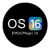 OS 16 Dark EMUI/Magic UI Theme ikona