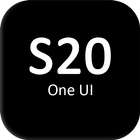 S20 One-UI Dark Live Wallpaper icône