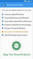 PSP Games Emulator Guide Poster