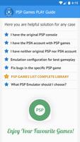 PSP Games Emulator Guide Cartaz