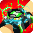 Omni-trix Glitch : Alien Attack icône