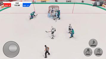 Ice Hockey Games 3D Ice Rage Affiche