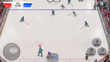 Ice Hockey Games 3D Ice Rage capture d'écran 3