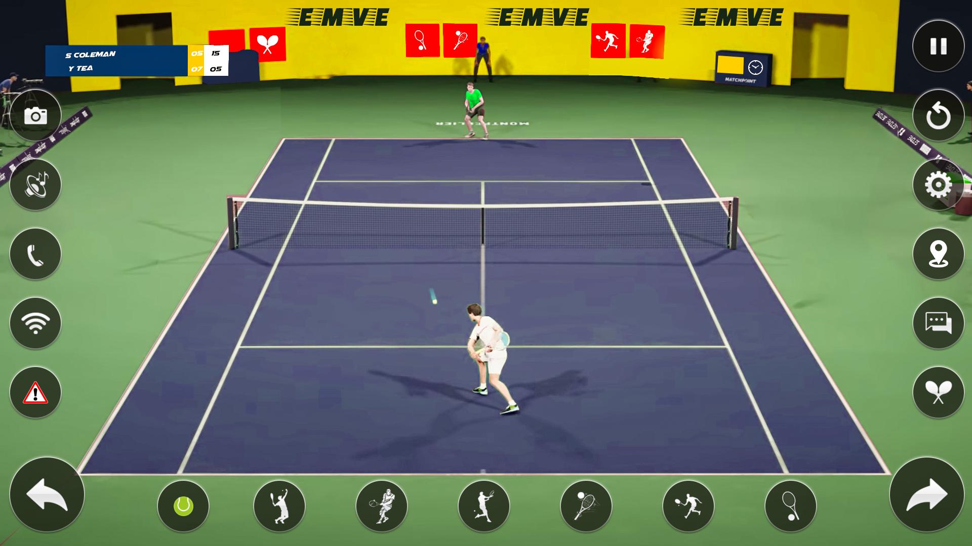 Теннис игра 3. Tennis for two игра. 3d теннис. Хумо Арена теннис. Парная игра в теннис когда противником является стенка.