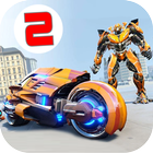 Real Car Robot Transform 3D Game آئیکن