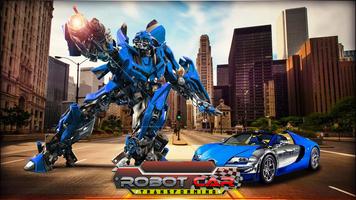 Real Car Robot Transform 3D Game اسکرین شاٹ 3