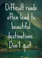 Thought for the day : Good ins Plakat
