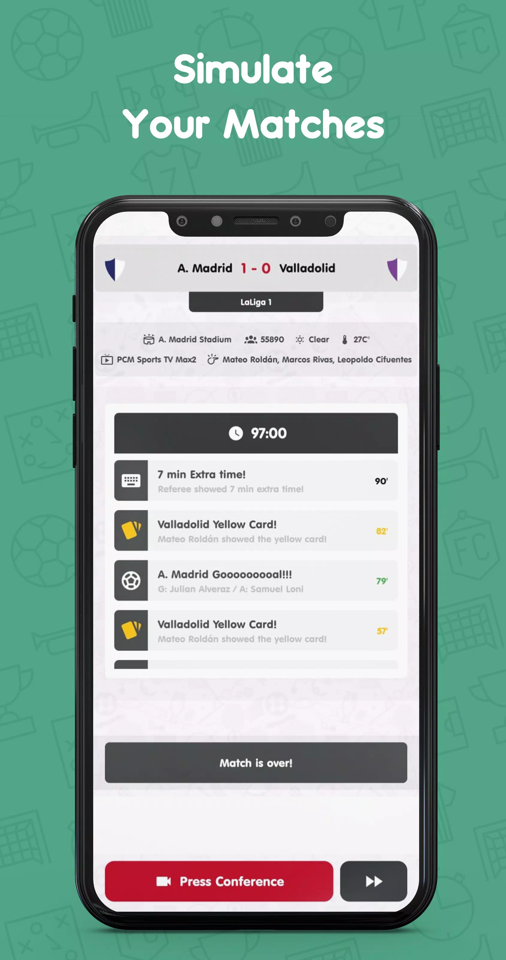 Pro Club Manager Spain