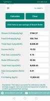 ENCOM : Boiler Efficiency Calc imagem de tela 1