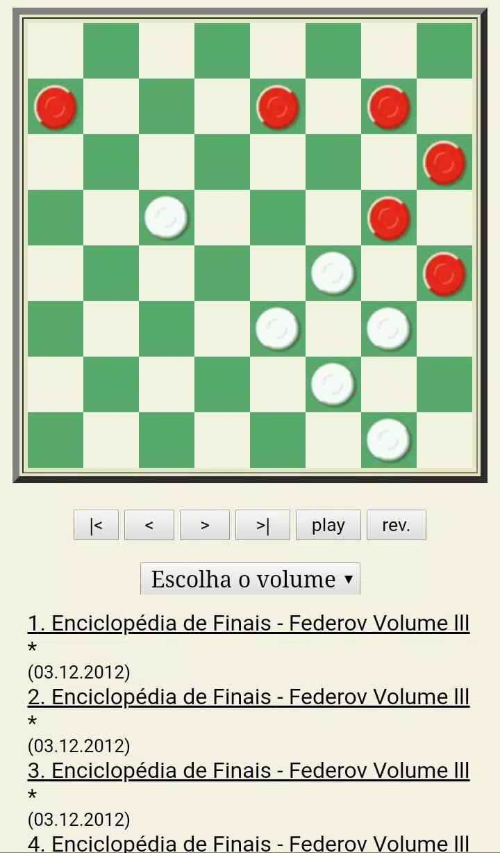 Download do APK de Enciclopédia de Finais no Jogo de Damas para