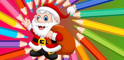 Coloring Santa 海报