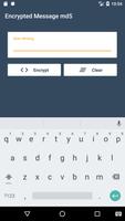 Encrypted Message md5 โปสเตอร์