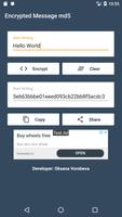 Encrypted Message md5 スクリーンショット 1