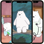 Cute Bear Cartoon Wallpaper icon