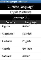 Enable Languages and Locale Affiche