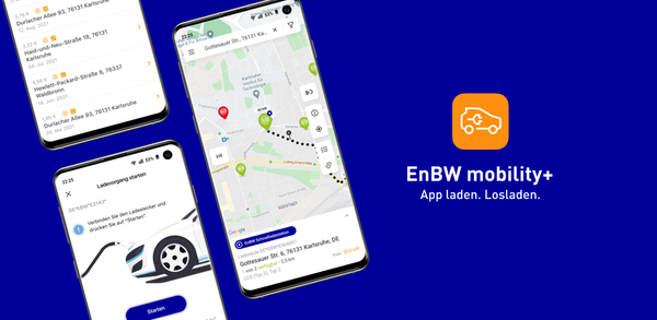 Wie kann ich EnBW mobility+ auf mein Telefon herunterladen? image