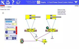 Hydraulic Circuit Simulator Ekran Görüntüsü 4