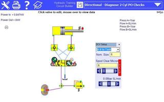 Hydraulic Circuit Simulator ポスター
