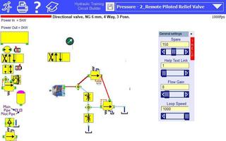 Hydraulic Circuit Simulator screenshot 2