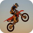 Motorcross In Action Wallpaper আইকন