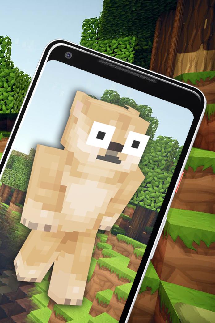 Skin Doge For Minecraft For Android Apk Download - skin doge roblox