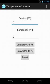 Farenheit to Celsius Converter 截图 3