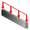 SS Beam Dist Load