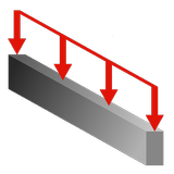 SS Beam Dist Load иконка