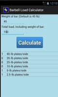 Barbell Load Calculator скриншот 1