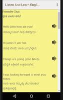 Learn Kannada to English: Speak Kannada to English capture d'écran 2