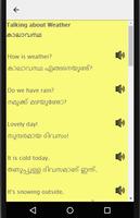 Learn Malayalam to English: Speak English Fluently скриншот 1