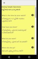 Learn Malayalam to English: Speak English Fluently screenshot 2