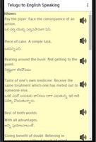 Learn Telugu to English: Spoken English in Telugu capture d'écran 2