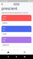 WordBranch -Prefix/Root/Suffix Affiche