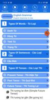 Bài tập Ngữ Pháp Tiếng Anh capture d'écran 1
