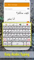 Легко арабский Ввод клавиатура постер