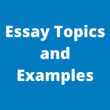 Essay Topics and Examples icon