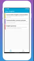 Learn English Conversation Communication Free capture d'écran 1