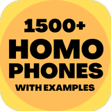 Homophones & Homonyms app