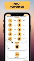 Homophones & Homonyms app capture d'écran 1