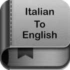 Italian To English Dictionary and Translator App 아이콘